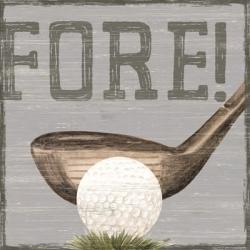 Golf Days neutral V-Fore! | Obraz na stenu
