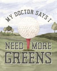 Golf Days neutral portrait I-More Greens | Obraz na stenu