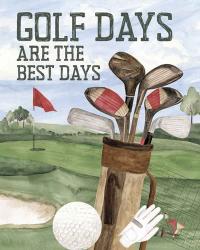 Golf Days neutral portrait II-Best Days | Obraz na stenu
