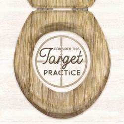 Bath Art IV-Target Practice | Obraz na stenu