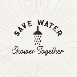 Bath Art VII-Save Water | Obraz na stenu