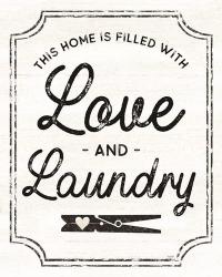 Laundry Art portrait II-Love & Laundry | Obraz na stenu