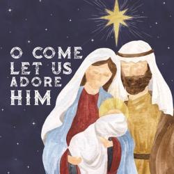 Come Let Us Adore Him II-Adore Him | Obraz na stenu