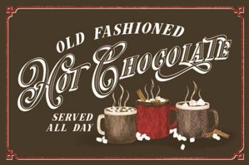 Hot Chocolate Season Landscape Brown III-Old Fashioned | Obraz na stenu