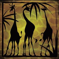 Safari Silhouette III | Obraz na stenu