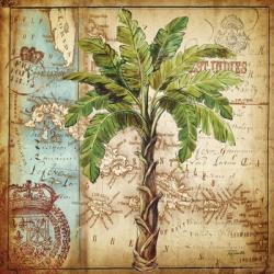Antique Nautical Palms I | Obraz na stenu