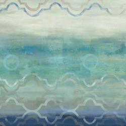 Abstract Waves Blue/Gray I | Obraz na stenu