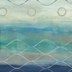 Abstract Waves Blue/Gray II | Obraz na stenu