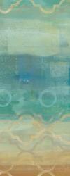 Abstract Waves Blue Panel I | Obraz na stenu