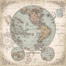 World Hemispheres II | Obraz na stenu