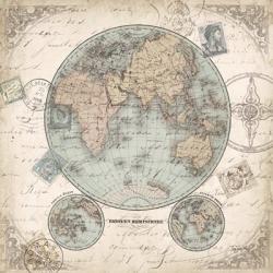 World Hemispheres I | Obraz na stenu