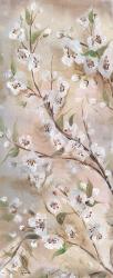 Cherry Blossoms Taupe Panel II | Obraz na stenu