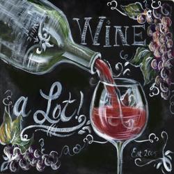 Chalkboard Wine I | Obraz na stenu
