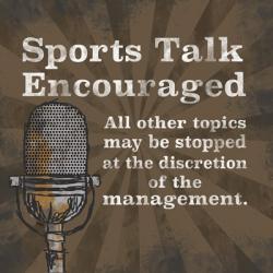 Sports Talk I | Obraz na stenu