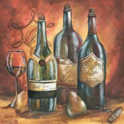 Red and Gold Wine I | Obraz na stenu