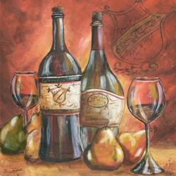 Red and Gold Wine II | Obraz na stenu