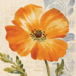 Watercolor Poppies III (Orange) | Obraz na stenu