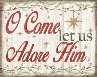 Adore Him Holy Night I | Obraz na stenu