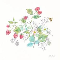 Berries and Bees V | Obraz na stenu