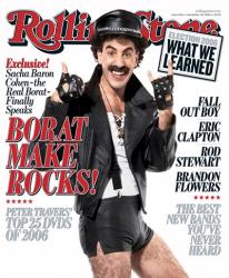 Borat, 2006 Rolling Stone Cover | Obraz na stenu