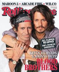 Johnny Depp & Keith Richards, 2007 Rolling Stone Cover | Obraz na stenu