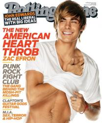 Zac Efron, 2007 Rolling Stone Cover | Obraz na stenu