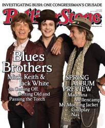 Mick Jagger, Keith Richards & Jack White, 2008 Rolling Stone Cover | Obraz na stenu