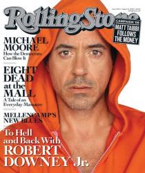 Robert Downey Jr., 2008 Rolling Stone Cover | Obraz na stenu