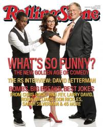 Chris Rock, Tina Fey, Sarah Silverman (Comedy Issue), 2008 Rolling Stone Cover | Obraz na stenu