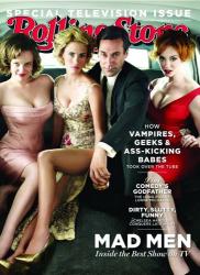 Cast of "Mad Men", 2010 Rolling Stone Cover | Obraz na stenu