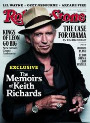 Keith Richards, 2010 Rolling Stone Cover | Obraz na stenu