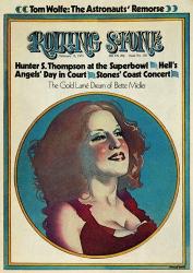 Bette Midler, 1973 Rolling Stone Cover | Obraz na stenu