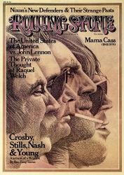 Crosby, Still, Nash and Young (illustration), 1974 Rolling Stone Cover | Obraz na stenu