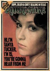 Tanya Tucker, 1974 Rolling Stone Cover | Obraz na stenu