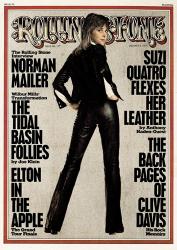 Suzi Quatro, 1975 Rolling Stone Cover | Obraz na stenu