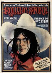 Neil Young (illustration), 1975 Rolling Stone Cover | Obraz na stenu