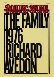 Richard Avedon's Portfolio The Family 1976, 1976 Rolling Stone Cover | Obraz na stenu
