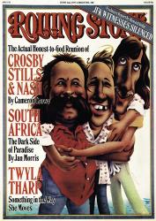 Crosby, Stills and Nash, 1977 Rolling Stone Cover | Obraz na stenu