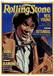 Neil Young (illustration), 1979 Rolling Stone Cover | Obraz na stenu