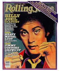Billy Joel (illustration), 1980 Rolling Stone Cover | Obraz na stenu