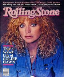 Goldie Hawn, 1981 Rolling Stone Cover | Obraz na stenu