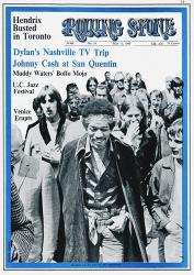 Jimi Hendrix, 1969 Rolling Stone Cover | Obraz na stenu