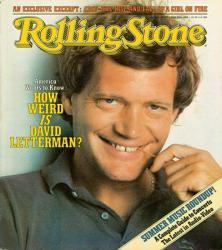 David Letterman, 1982 Rolling Stone Cover | Obraz na stenu