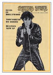 Elvis Presley, 1969 Rolling Stone Cover | Obraz na stenu