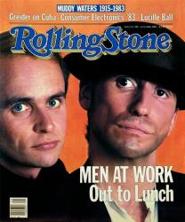 Men at Work, 1983 Rolling Stone Cover | Obraz na stenu
