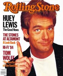 Huey Lewis , 1984 Rolling Stone Cover | Obraz na stenu