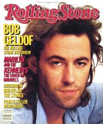 Bob Geldof, 1985 Rolling Stone Cover | Obraz na stenu