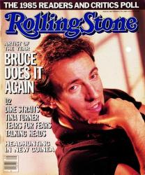 Bruce Springsteen, 1986 Rolling Stone Cover | Obraz na stenu