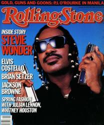 Stevie Wonder, 1986 Rolling Stone Cover | Obraz na stenu