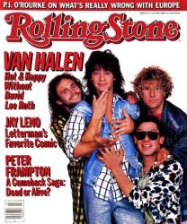 Van Halen, 1986 Rolling Stone Cover | Obraz na stenu